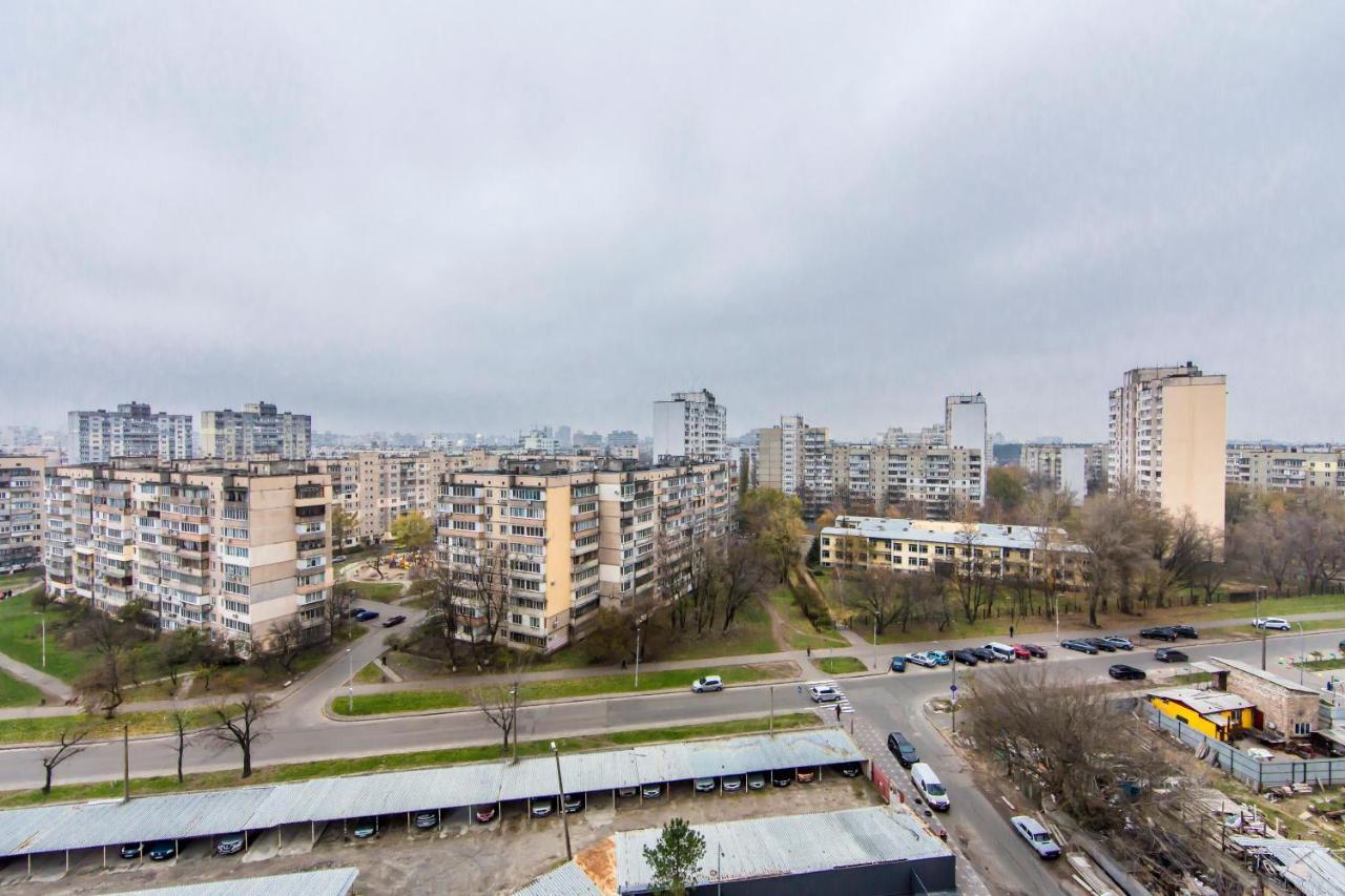 Стильные Апартаменты,Метро Вырлица,Метро Харьковская Kijów Zewnętrze zdjęcie